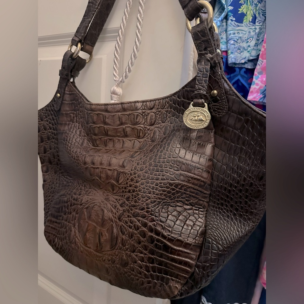 Medium tote in espresso Brahmin